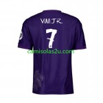 Camisolas de futebol Real Madrid Vinicius Junior 7 Y-3 Equipamento Quarto 2023/24 Manga Curta